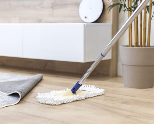 pvc-vloer-schoonmaken